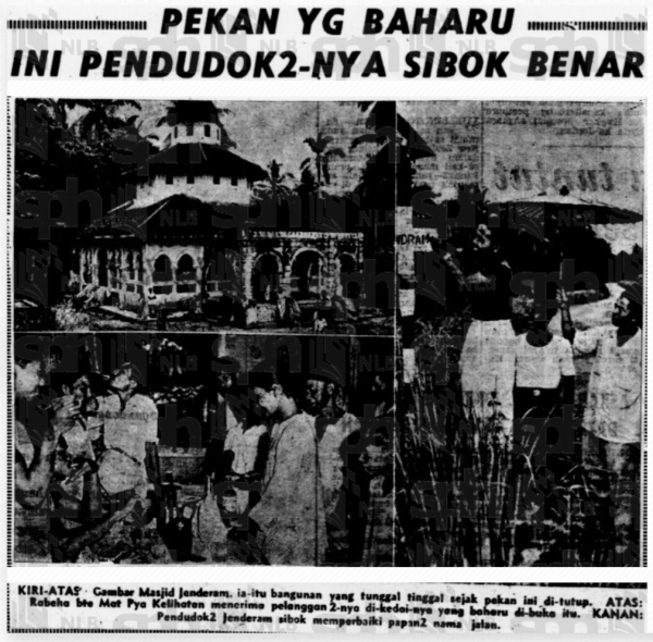 PEKAN YG BAHARU INI PENDUDOK2-NYA SIBOK BENAR