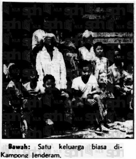 Sebuah keluarga di Kampong Jenderam